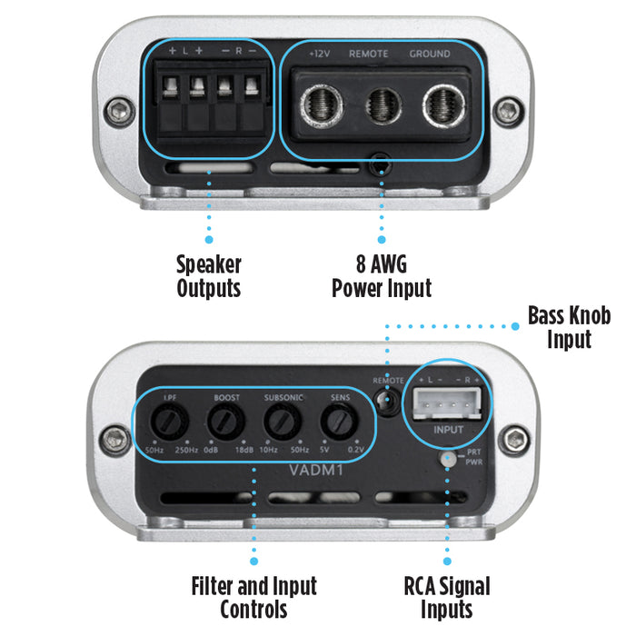 2010-2015 Toyota Prius Bass Package - Includes 10" 350W RMS Subwoofer, Custom Enclosure, Monoblock Amplifier, Line Out Converter and Complete Wiring Kit (PBK-TOY-PRIG3-NSW104v2)