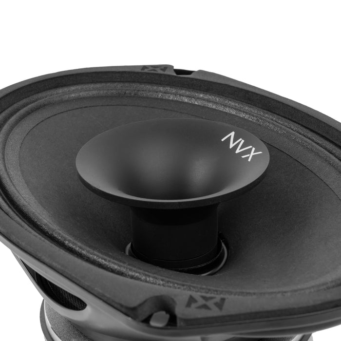 VPRO69H 400W Peak (200W RMS) 6" x 9" V-Series Pro 2-Way Coaxial Loudspeaker with Horn Tweeter