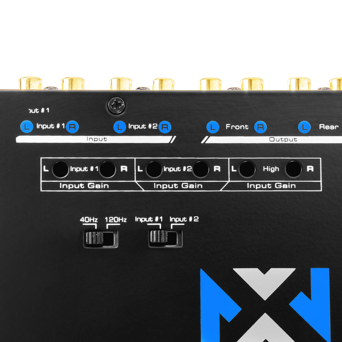 XEQ7 7-Band Graphic Equalizer with Front 3.5mm Auxiliary Input